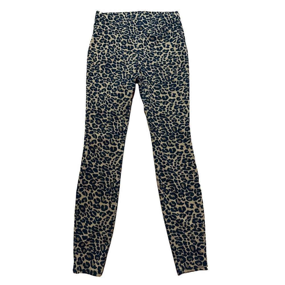 Time & Tru womens leopard print pants sz 4-6